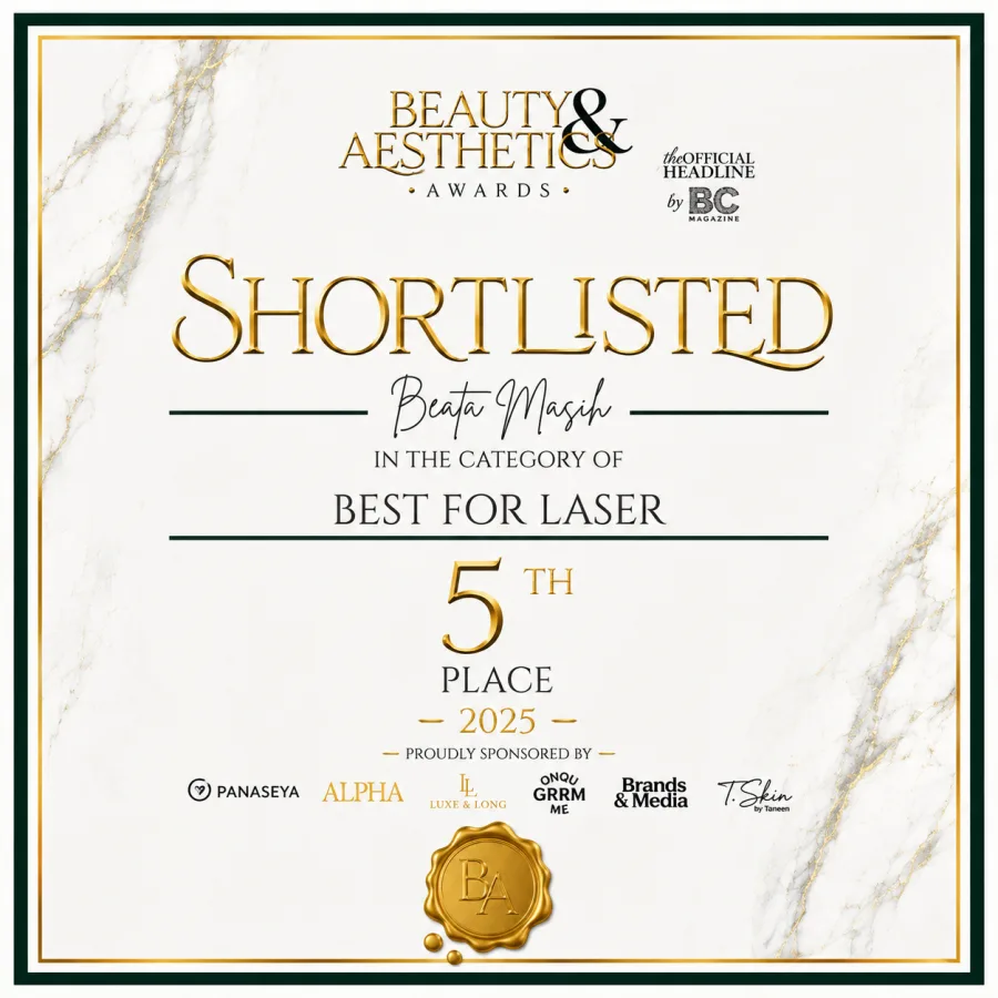 Best for Laser 2025 award badge