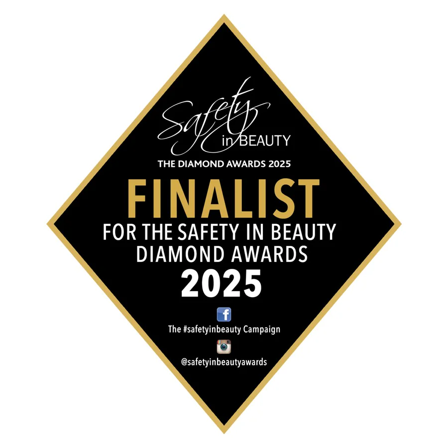 Safety in Beauty — The Diamond Awards 2025 Finalist badge