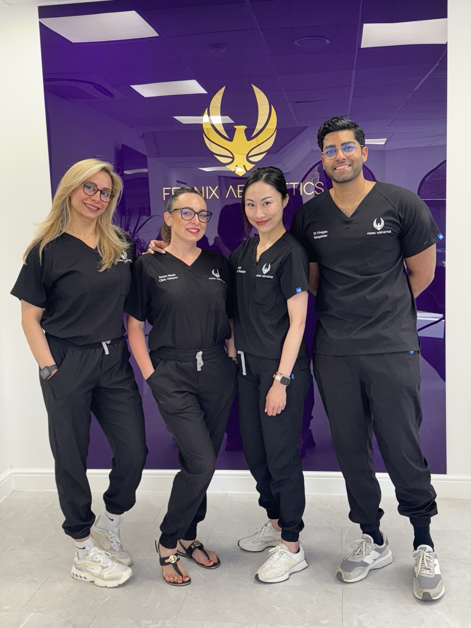 Coventry Feonix Aesthetics Team